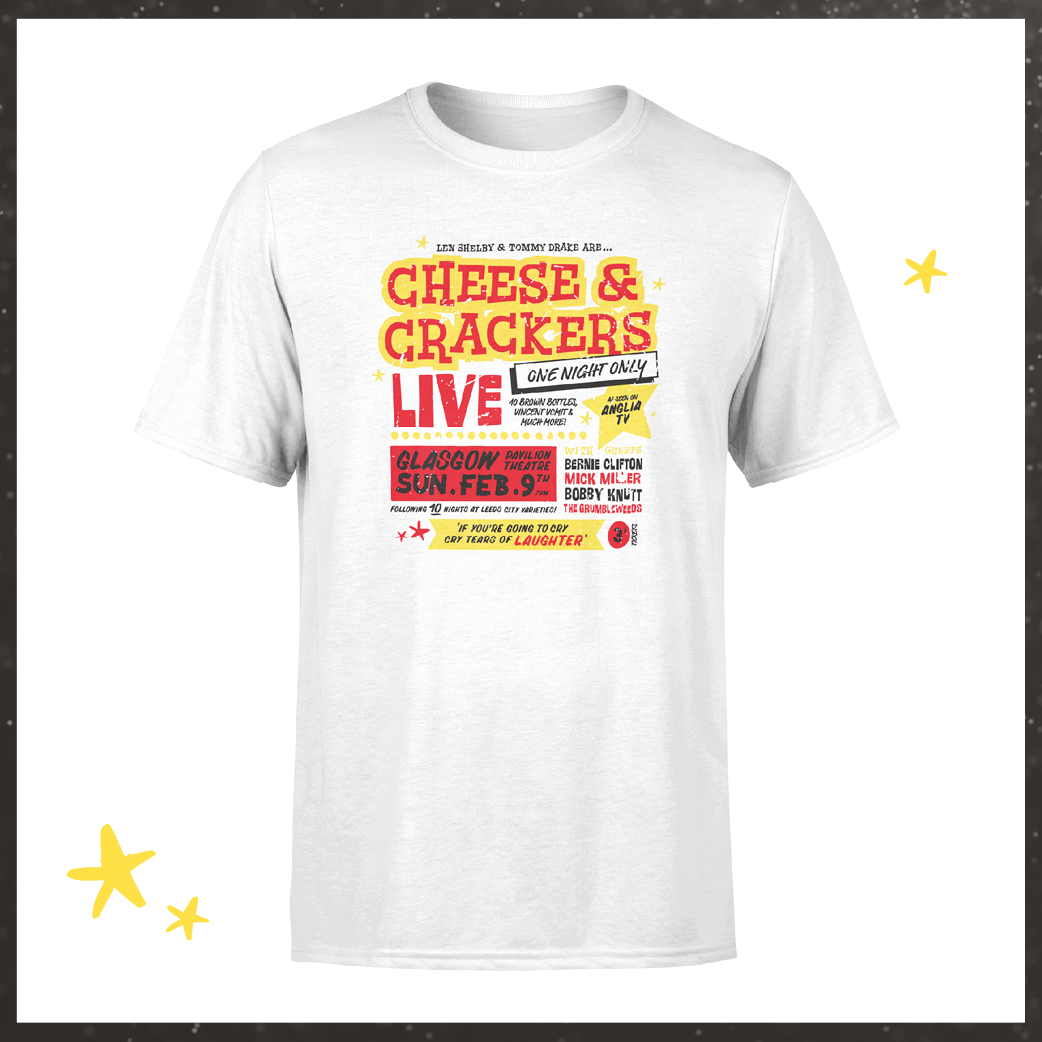 Cheese & Crackers LIVE T-Shirt [White]