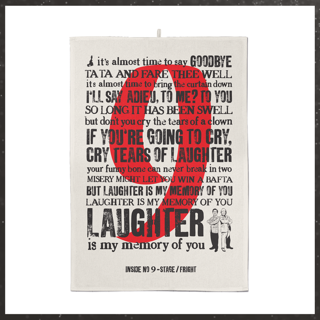Stage Fright LIVE - Tea Towel